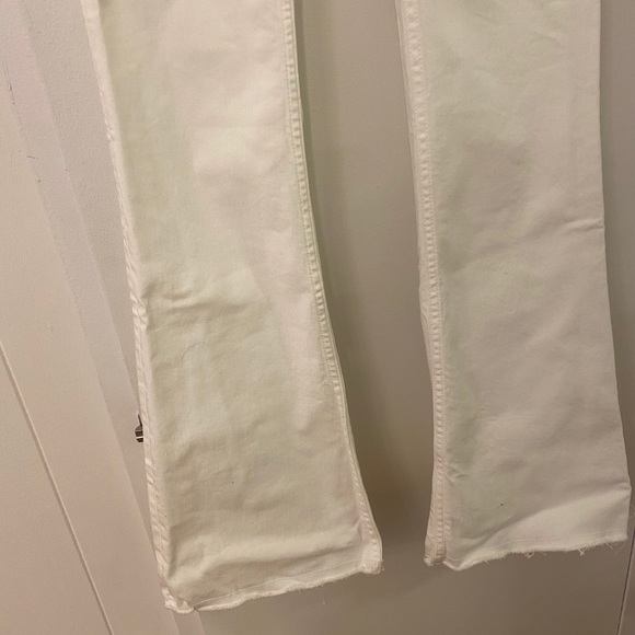 ❌SOLD❌NWT Zara High Waist SlimFlare White Jeans - Picture 8 of 9